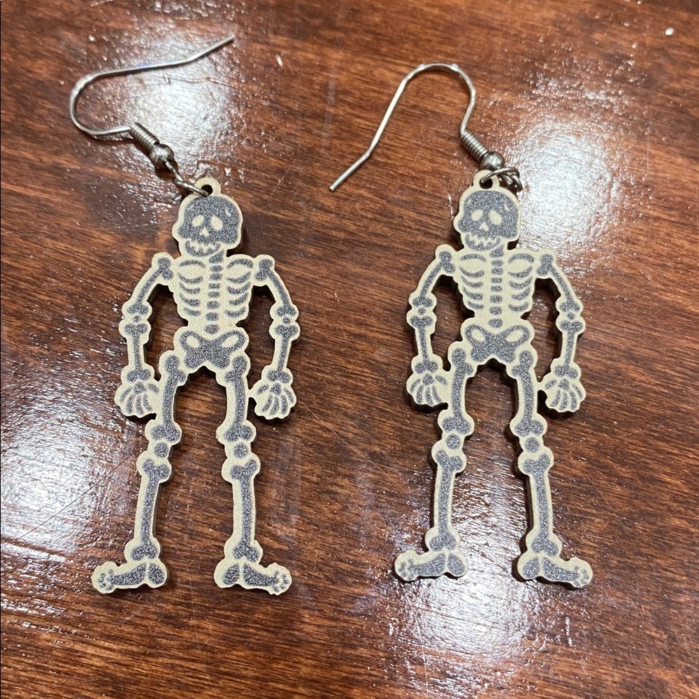 Skeleton Dangle Earrings